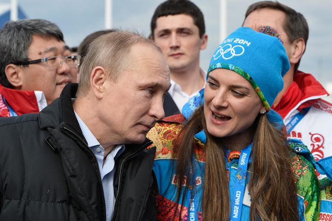 Елена Исинбаева удалила пост о вступлении в Putin Team